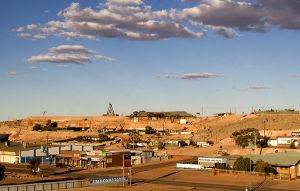 View of Coober Pedy Town